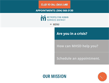 Tablet Screenshot of mhsdla.org